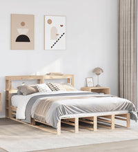 Massivholzbett ohne Matratze 150x200 cm Kiefernholz