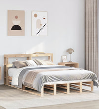 Massivholzbett ohne Matratze 160x200 cm Kiefernholz