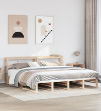 Massivholzbett ohne Matratze 180x200 Kiefernholz