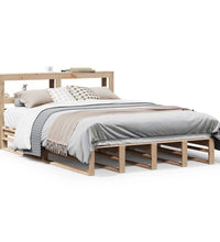 Massivholzbett ohne Matratze 140x190 cm Kiefernholz