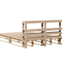 Massivholzbett ohne Matratze 140x190 cm Kiefernholz