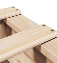 Massivholzbett ohne Matratze 140x190 cm Kiefernholz