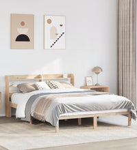 Massivholzbett ohne Matratze 140x190 cm Kiefernholz