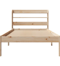 Massivholzbett ohne Matratze 100x200 cm Kiefernholz