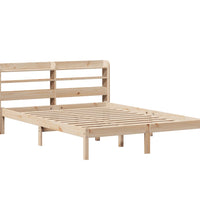 Massivholzbett ohne Matratze 140x200 cm Kiefernholz