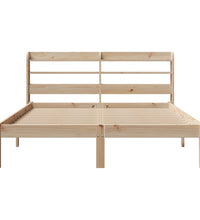 Massivholzbett ohne Matratze 140x200 cm Kiefernholz