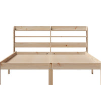 Massivholzbett ohne Matratze 160x200 cm Kiefernholz