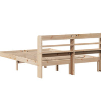 Massivholzbett ohne Matratze 160x200 cm Kiefernholz