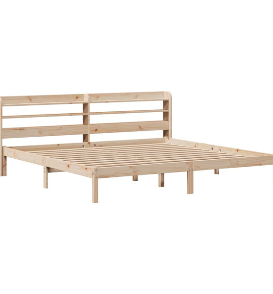 Massivholzbett ohne Matratze 180x200 Kiefernholz