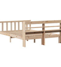 Massivholzbett ohne Matratze 160x200 cm Kiefernholz