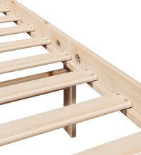 Massivholzbett ohne Matratze 160x200 cm Kiefernholz