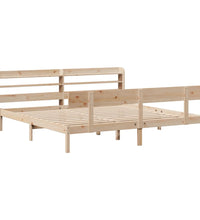 Massivholzbett ohne Matratze 180x200 Kiefernholz