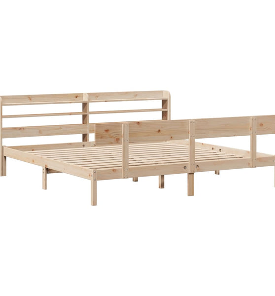 Massivholzbett ohne Matratze 180x200 Kiefernholz