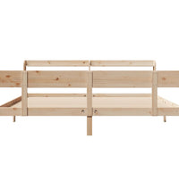 Massivholzbett ohne Matratze 180x200 Kiefernholz