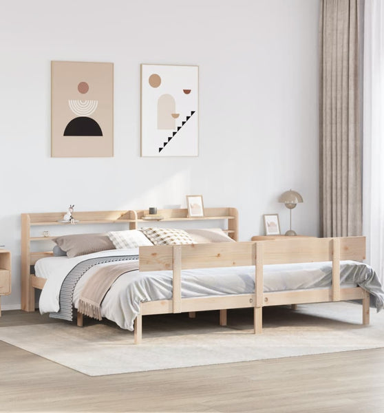Massivholzbett ohne Matratze 180x200 Kiefernholz