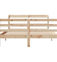 Bettgestell mit Kopfteil ohne Matratze 160x200 cm