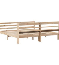 Bettgestell mit Kopfteil ohne Matratze 180x200 cm