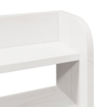 Bettgestell mit Kopfteil ohne Matratze Weiß 140x190 cm