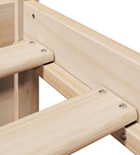 Bettgestell mit Kopfteil ohne Matratze 100x200 cm