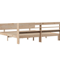 Bettgestell mit Kopfteil ohne Matratze 180x200 cm