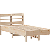 Massivholzbett ohne Matratze 100x200 cm Kiefernholz