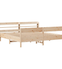 Massivholzbett ohne Matratze 180x200 Kiefernholz