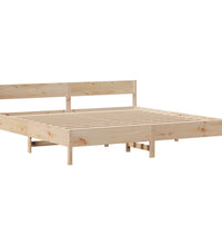 Massivholzbett ohne Matratze 180x200 Kiefernholz