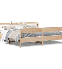 Massivholzbett ohne Matratze 180x200 Kiefernholz