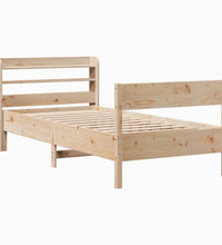 Massivholzbett ohne Matratze 100x200 cm Kiefernholz