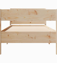 Massivholzbett ohne Matratze 100x200 cm Kiefernholz