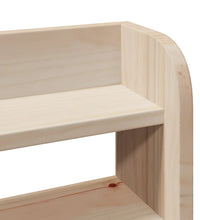 Massivholzbett ohne Matratze 75x190 cm Kiefernholz