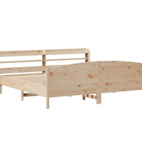 Massivholzbett ohne Matratze 180x200 Kiefernholz