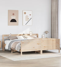 Massivholzbett ohne Matratze 180x200 Kiefernholz