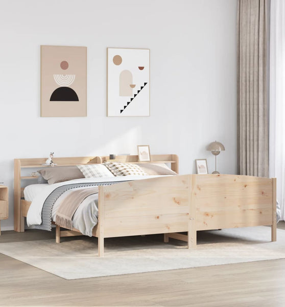 Massivholzbett ohne Matratze 180x200 Kiefernholz