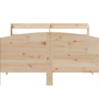 Massivholzbett ohne Matratze 160x200 cm Kiefernholz