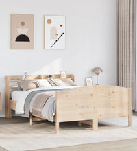 Massivholzbett ohne Matratze 160x200 cm Kiefernholz