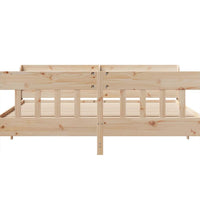 Massivholzbett ohne Matratze 200x200 cm Kiefer