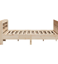 Massivholzbett ohne Matratze 200x200 cm Kiefer