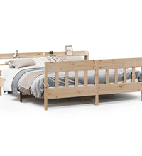 Massivholzbett ohne Matratze 180x200 Kiefernholz