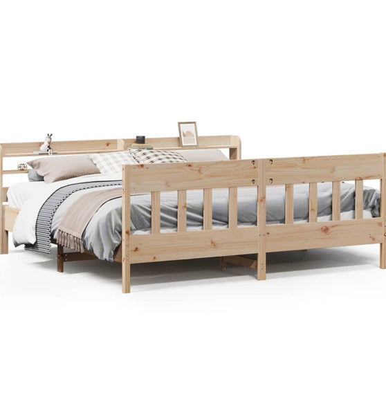 Massivholzbett ohne Matratze 180x200 Kiefernholz