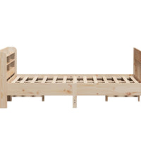 Massivholzbett ohne Matratze 140x200 cm Kiefernholz