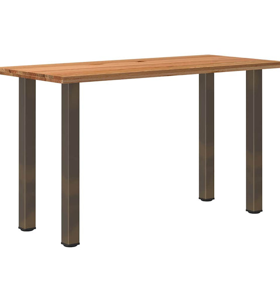 Bartisch Hellbraun 180x80x92 cm Massivholz Eiche Rechteckig