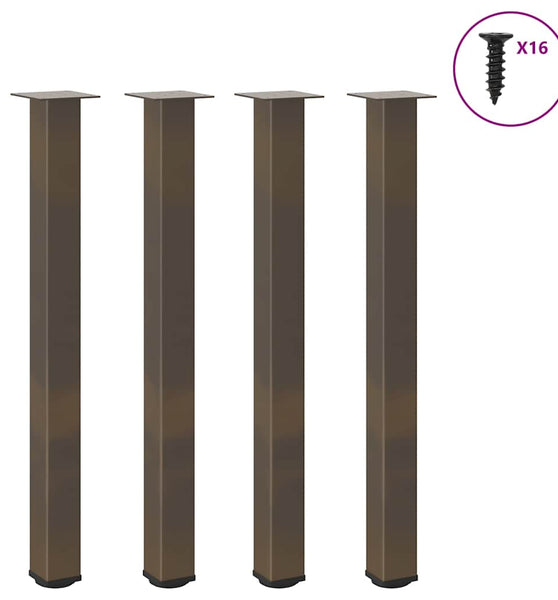 Bartisch Hellbraun 180x80x92 cm Massivholz Eiche Rechteckig