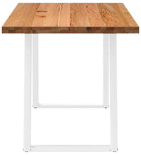 Esstisch Hellbraun 180x80x74 cm Massivholz Eiche Rechteckig