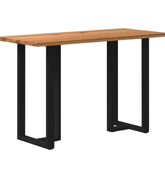 Bartisch Hellbraun 180x80x102 cm Massivholz Eiche Rechteckig