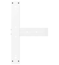 Bartisch Hellbraun 180x80x102 cm Massivholz Eiche Rechteckig