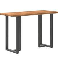 Bartisch Hellbraun 180x80x102 cm Massivholz Eiche Rechteckig