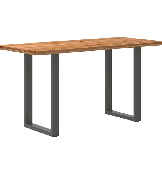 Bartisch Hellbraun 180x80x92 cm Massivholz Eiche Rechteckig