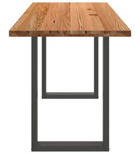 Bartisch Hellbraun 180x80x92 cm Massivholz Eiche Rechteckig