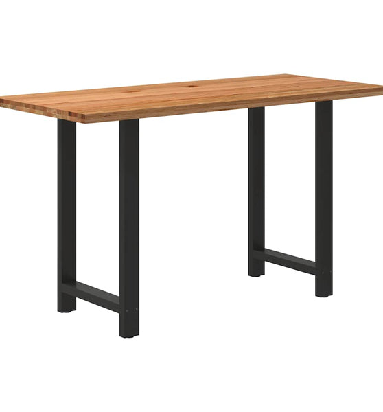 Bartisch Hellbraun 180x80x112 cm Massivholz Eiche Rechteckig